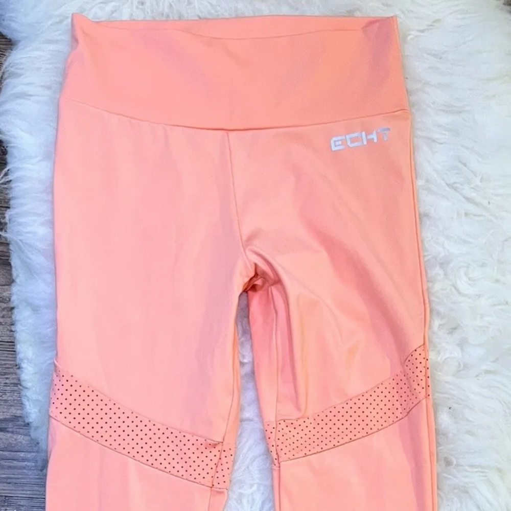 Echt Leggings Peach Size Large Full Length